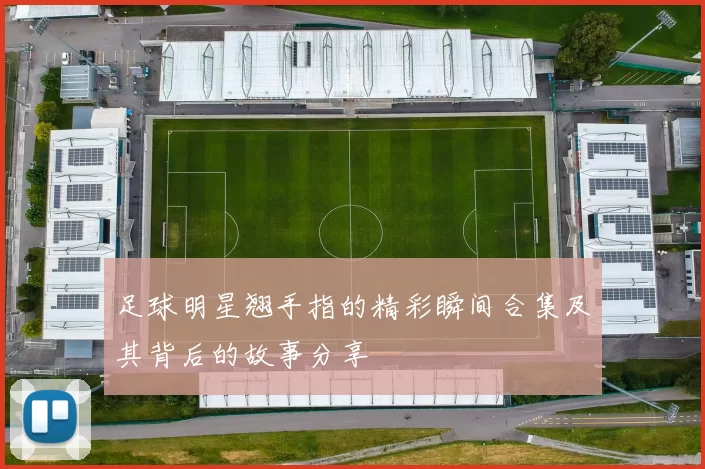 足球明星翘手指的精彩瞬间合集及其背后的故事分享
